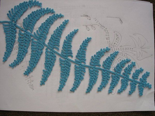 Ирландское кружево папоротник