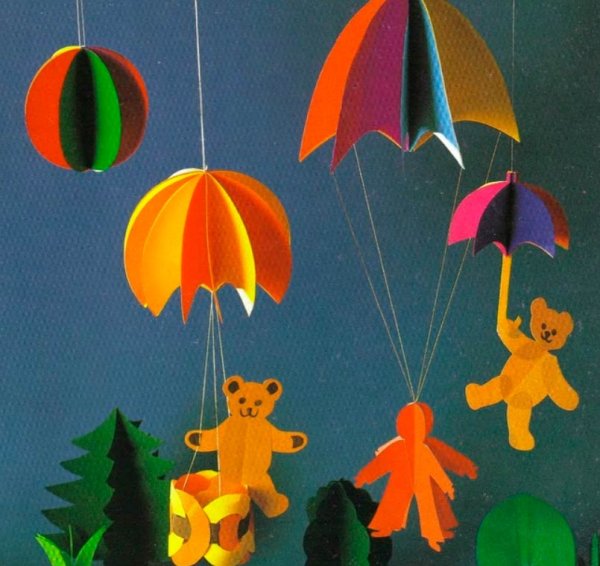 Парашют поделка своими руками из бумаги