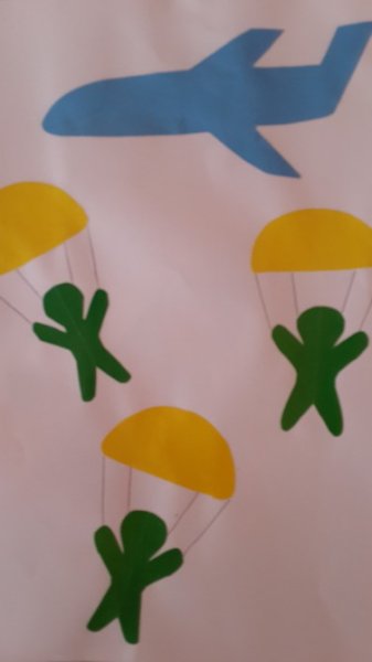Поделка парашют