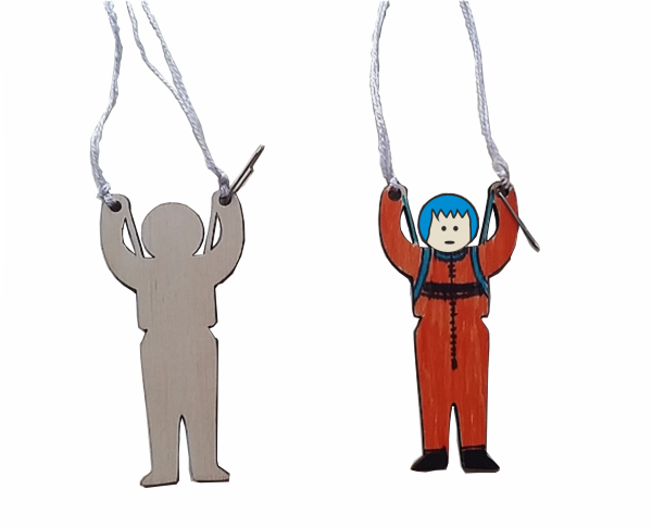 Фигурка парашютиста для детей