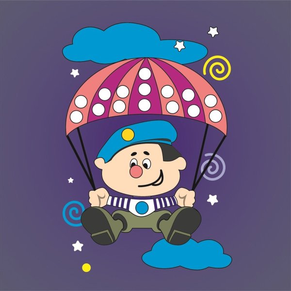 Десантник для дошкольников