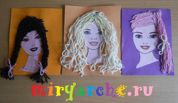 Поделки на тему парикмахер