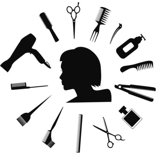 Салон красоты инструменты вектор
