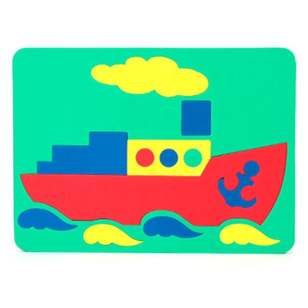 Аппликация корабль