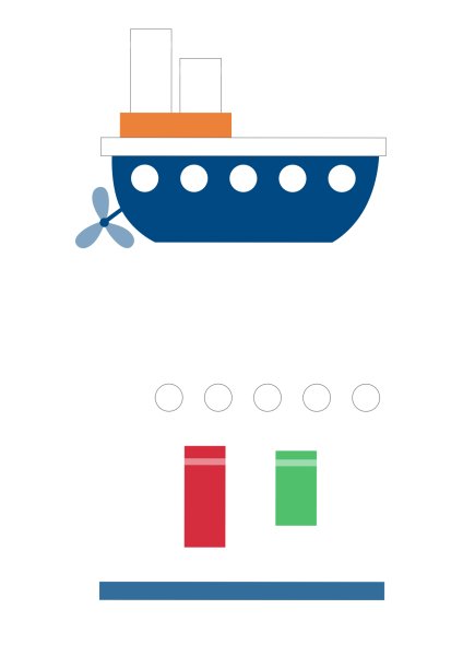 Аппликация "транспорт"