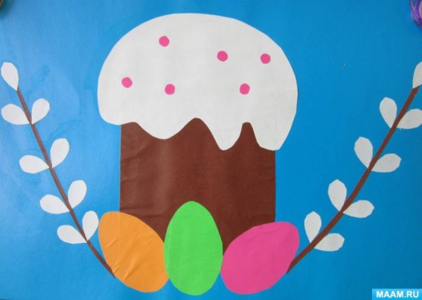 Аппликация к Пасхе