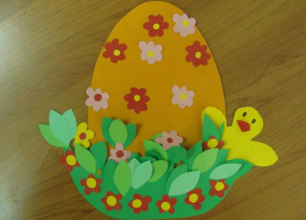 Аппликация к Пасхе