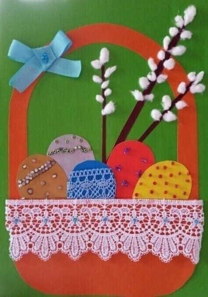Аппликация к Пасхе