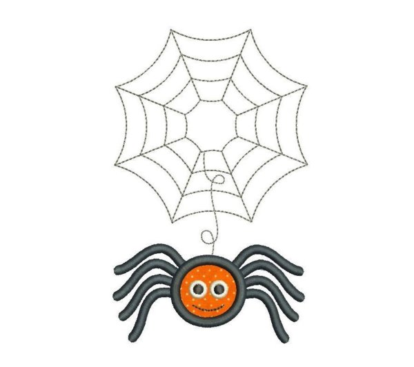 Паук аппликация для детей