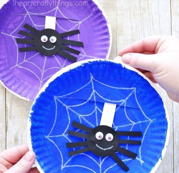 Паучок детская поделка