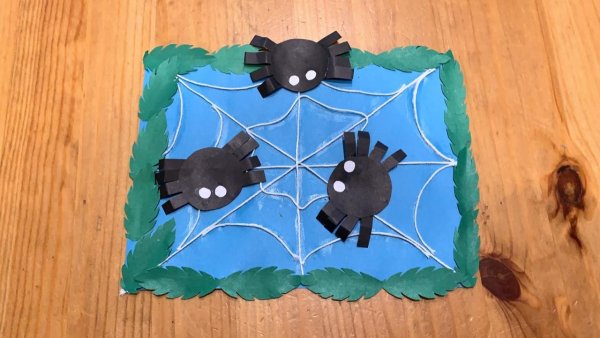 Конструирование паучок