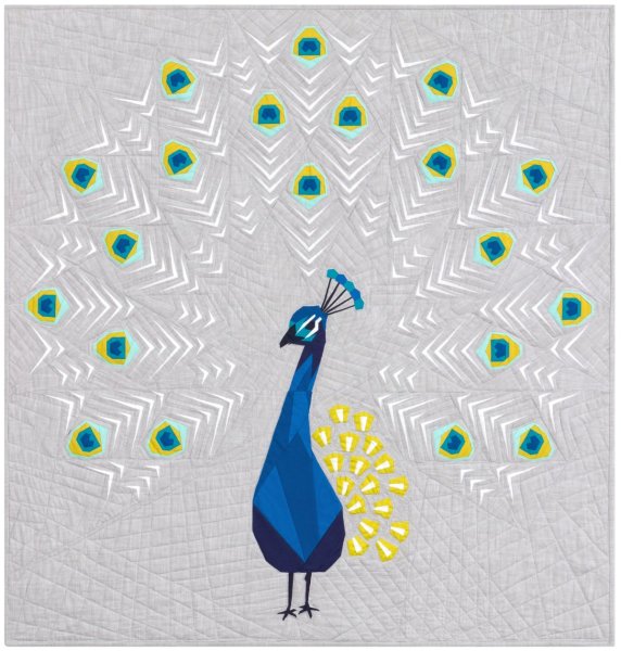 Аппликация Павлин