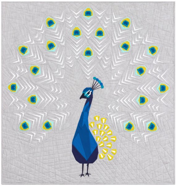 Павлины аппликация