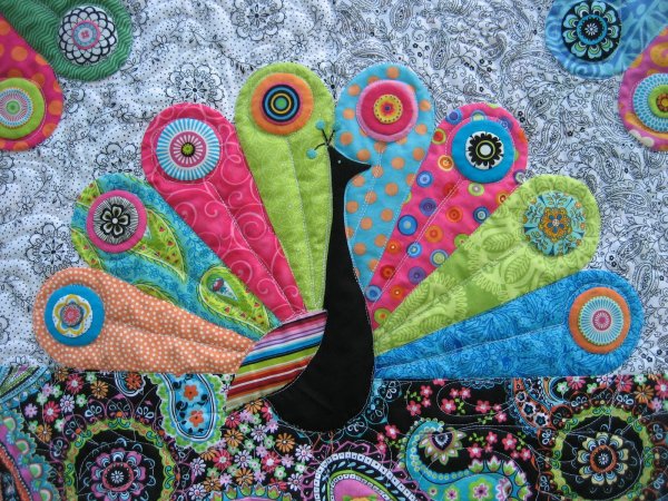 Лоскутное одеяло Дрезденская тарелка