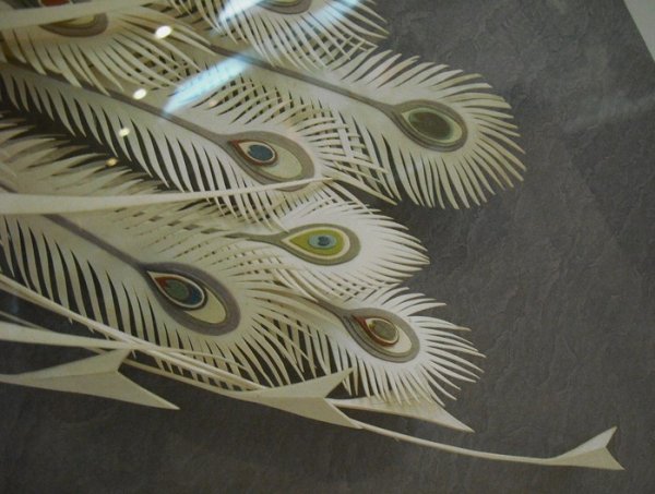 Бумагопластика перо