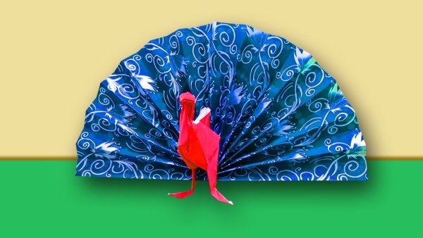 Паперкрафт Павлин развертка Павлин Павлин Павлин Павлин