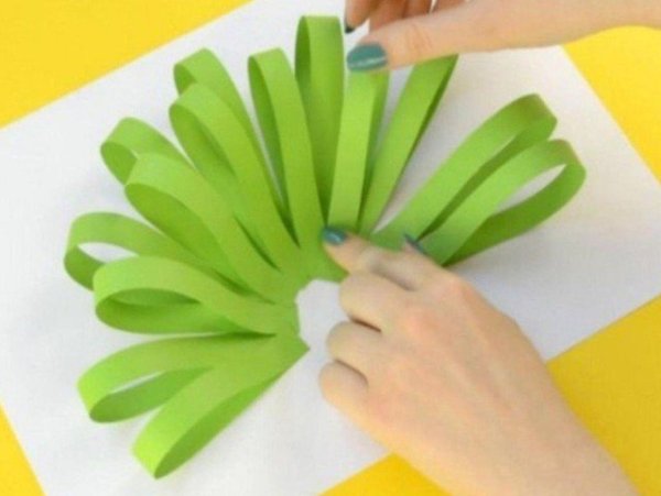 Поделки из цветной бумаги