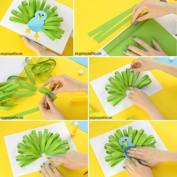 Мастер классы из цветной бумаги для детей