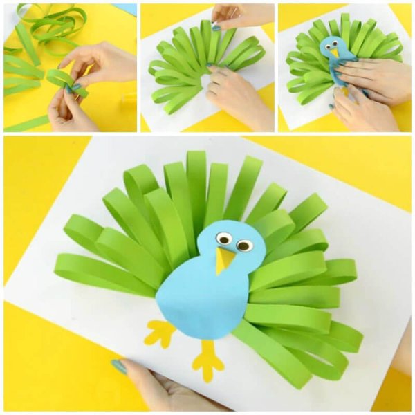 Поделки из бумаги для детей