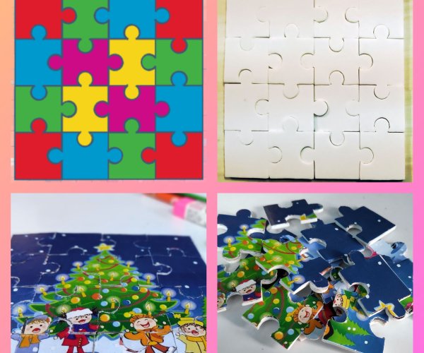Идеи с пазлами