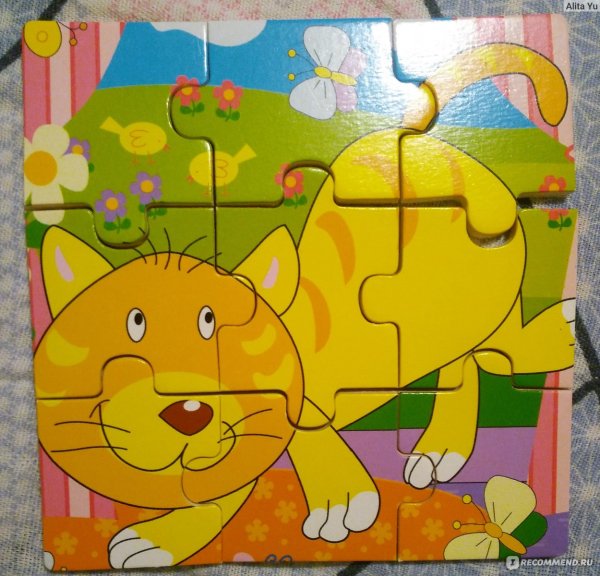 Бумажные пазлы для детей