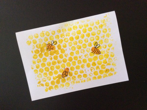 Аппликация пчела