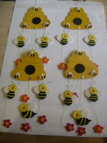 Поделки на тему пчелы