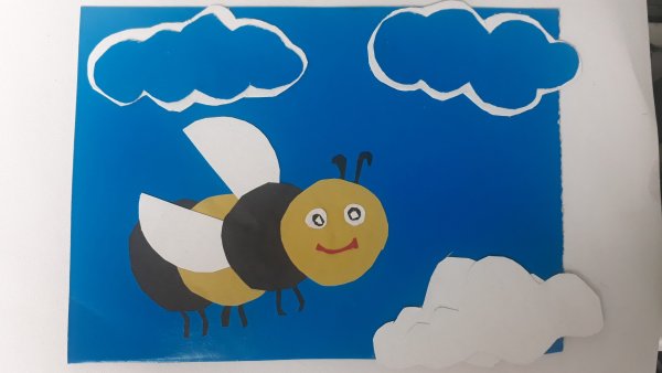 Ягнята на Поляне аппликация