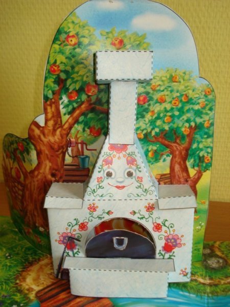 Макет русской печи