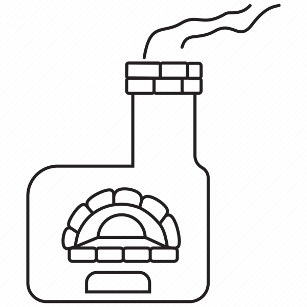 Печь раскраска