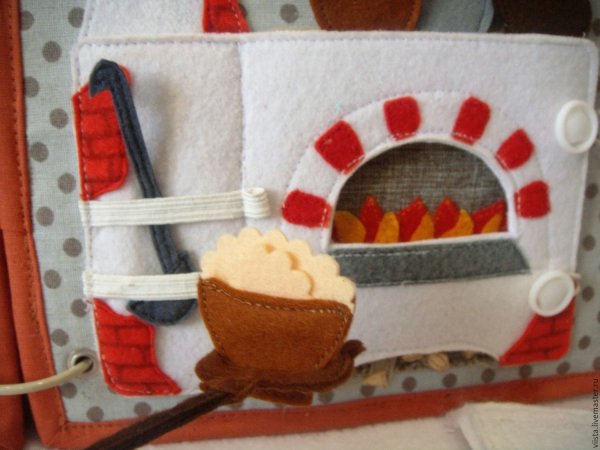 Печка из фетра