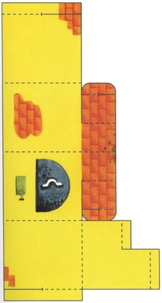 Развёртка русской печи