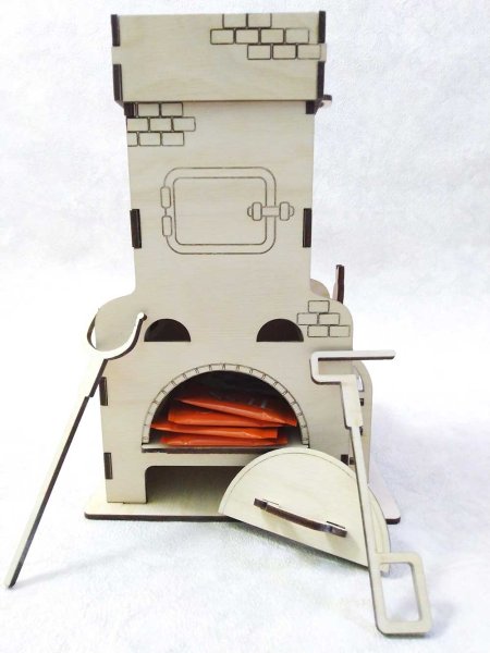 Чайный домик печка