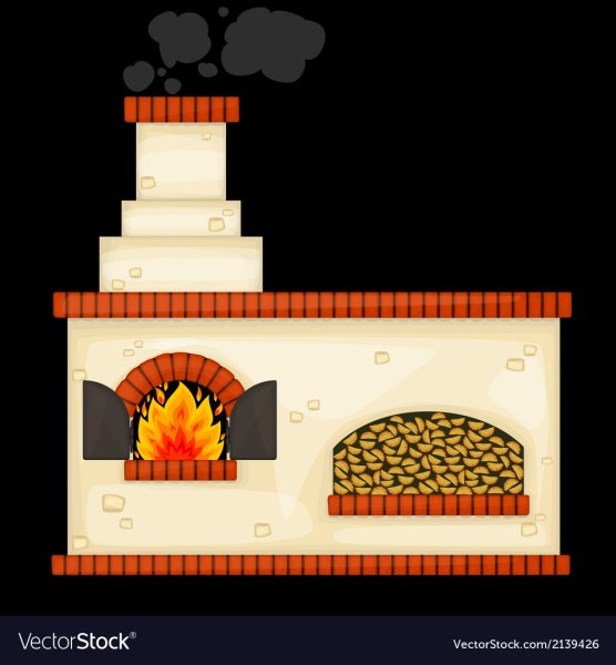 Печка вектор