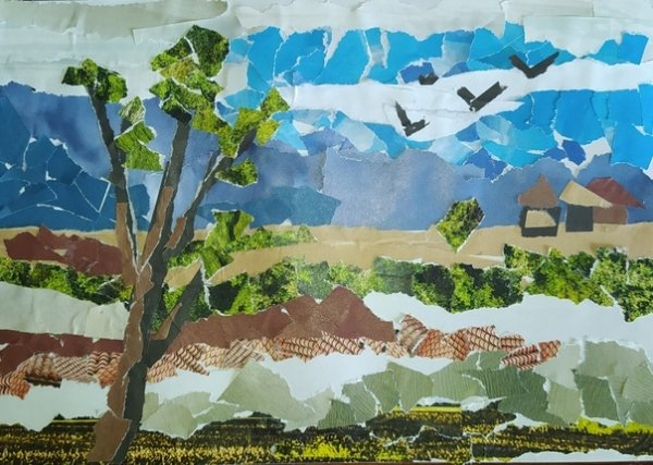 Отрывная аппликация