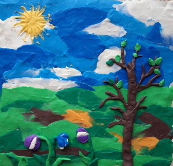 Пластилинография для дошкольников