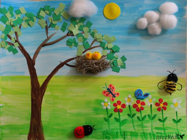 Поделки на весеннюю тему