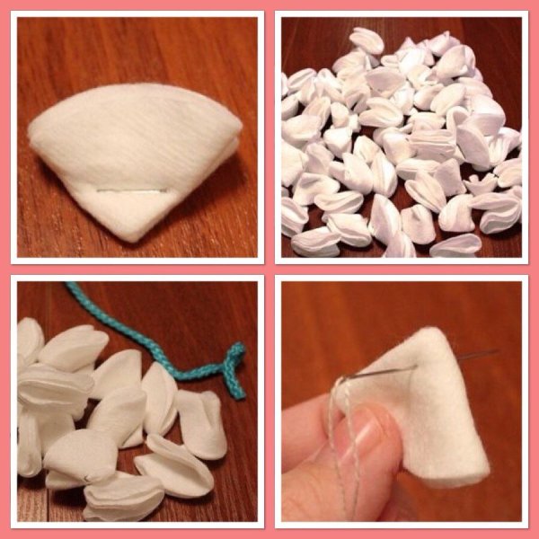 Поделка из вареников