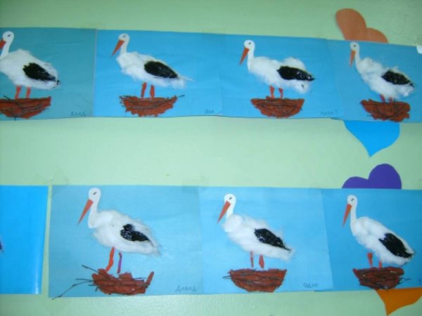 Рисование в подготовительной группе на тему перелетные птицы
