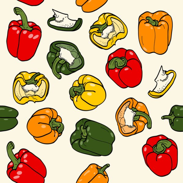 Паттерн болгарский перец