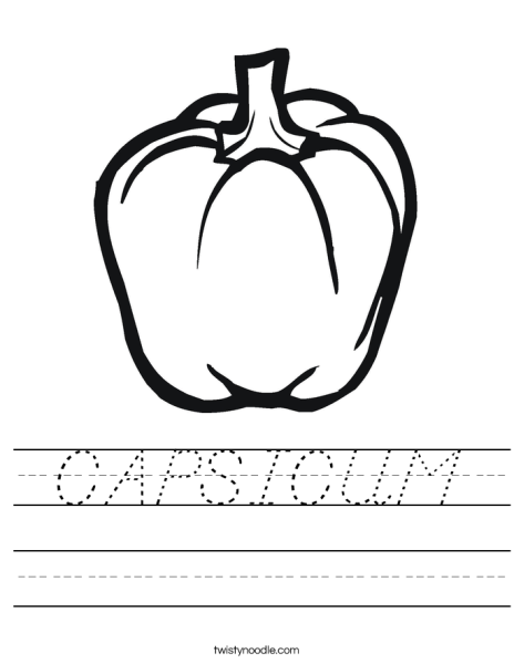 Перчик трафарет