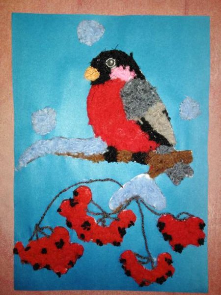 Поделка пернатые друзья