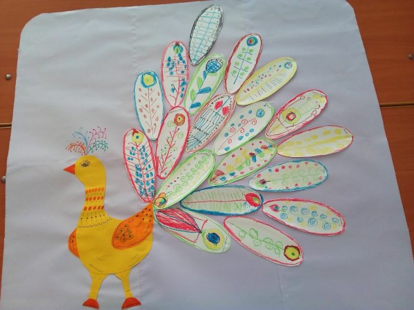 Сказочная птица