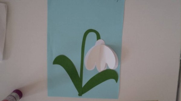 Поделка первоцветы