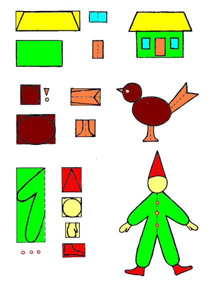 Приемы вырезывания в аппликации