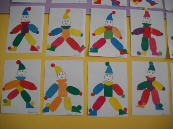 Аппликация в старшей группе