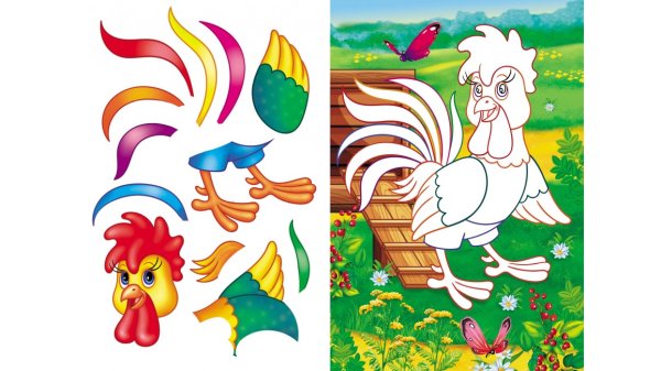 Готовые аппликации для детей