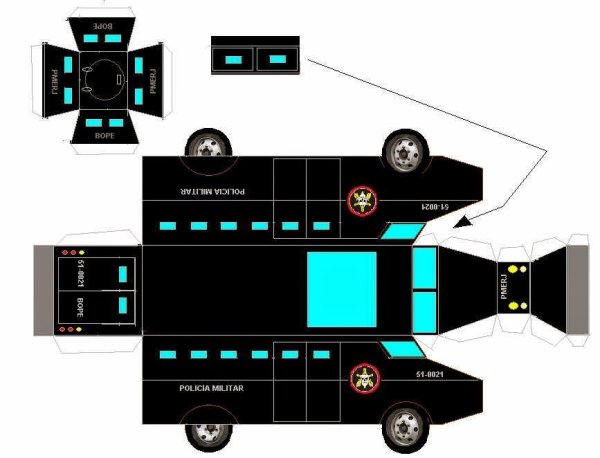 Бумажные машинки