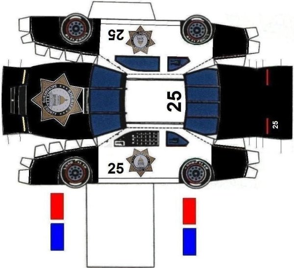 Макет машины