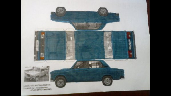 Развертка ВАЗ 2101